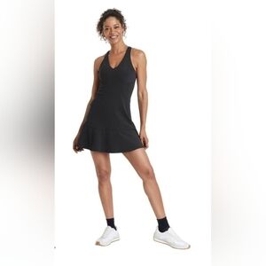 All In Motion Women's V Active Black Mini Dress size L